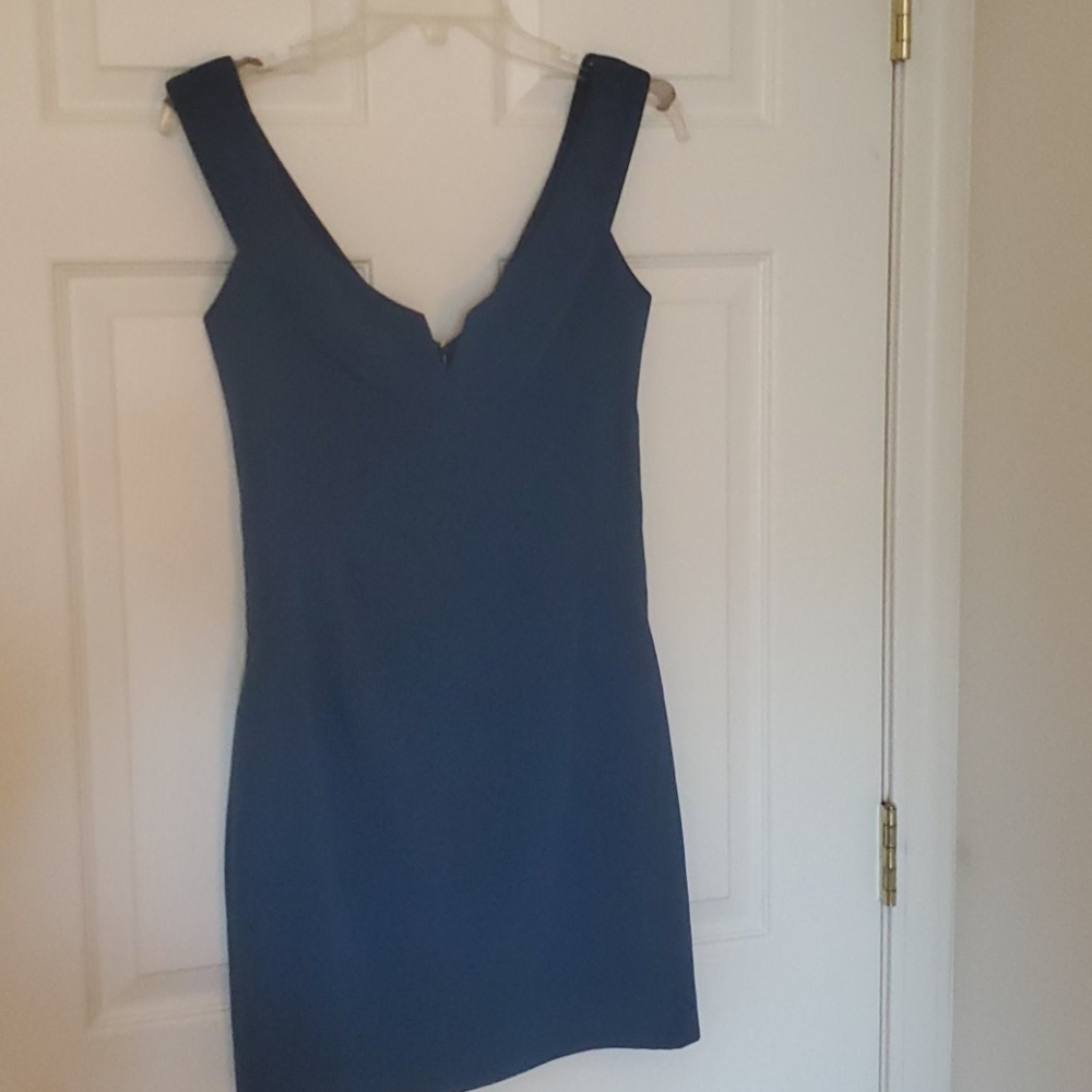 Black Halo V-neck Cocktail dress